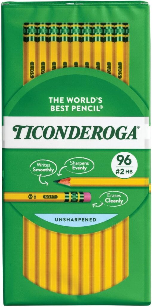 Ticonderoga Yellow Pencils Pack