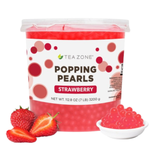 Tea Zone Strawberry Popping Pearls Jar